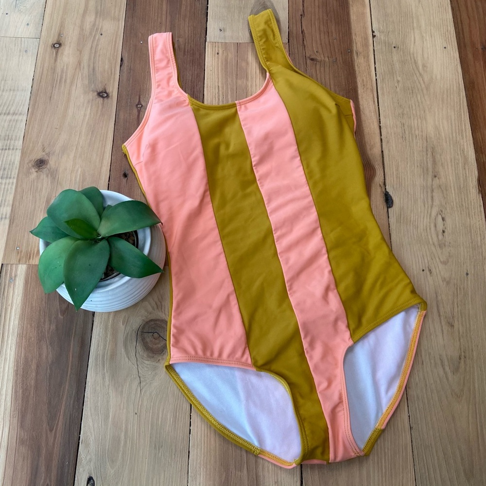 Roolee Catalina Stripe One Piece Swimsuit